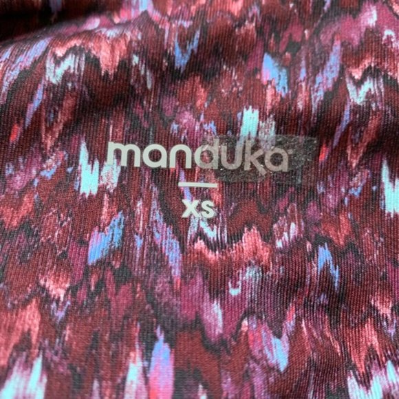 ☀️ 3/$15 Manduka High Line Crop Leggings Adaptation Printed - Picture 7 of 9